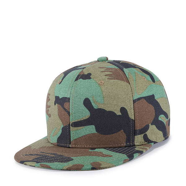 Gorra Hip Hop Camuflaje Algodón Ligera