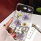 Funda para Celular con Flores Secas Preservadas - Diseño Eterno