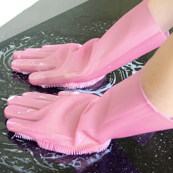Guantes de Silicona para Lavar Platos