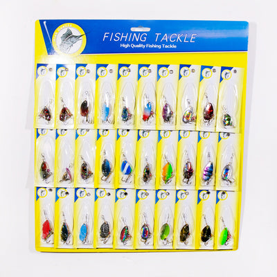 Set de 30 Anzuelos Artificiales para Pesca Deportiva - Image 8