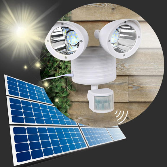 Reflector Solar Dual con Sensor de Movimiento