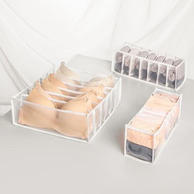 Organizador de Ropa Interior con Divisiones - Caja de Almacenamiento para Closet - Image 3