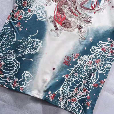 Playera Bordada para Parejas Estilo Coreano con Diseño Tatuaje - Image 9