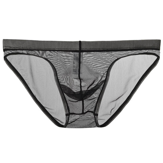 Calzoncillos Tipo Slip Transparentes de Malla Hombre Cintura Baja - Image 4
