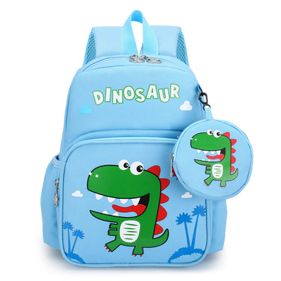 Mochila Escolar Infantil con Protección de Columna y Monedero de Dibujos Animados - Image 5