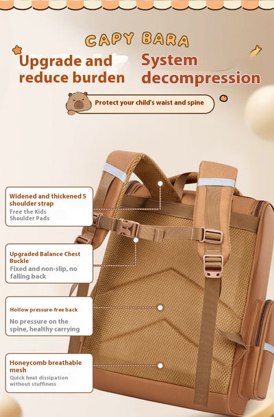 Mochila Escolar de Gran Capacidad Capabala para Niños de Primaria - Image 29