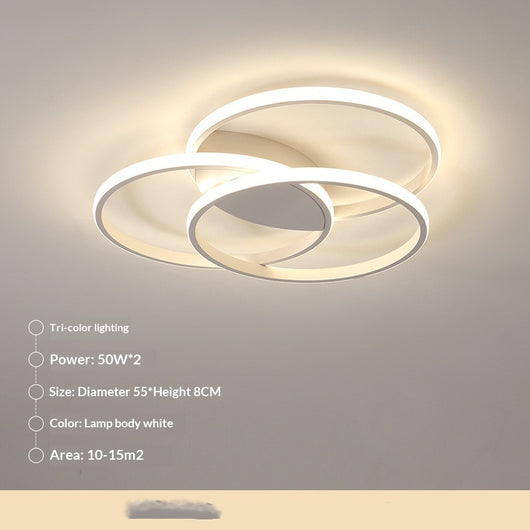 Lámpara de Techo LED Estilo Nórdico para Recámara Principal - Diseño Moderno e Inteligente - Image 10