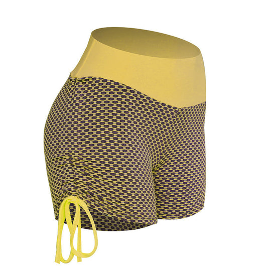 Shorts de Yoga Mesh Panal para Mujer - Diseño Moderno y Cómodo - Image 2