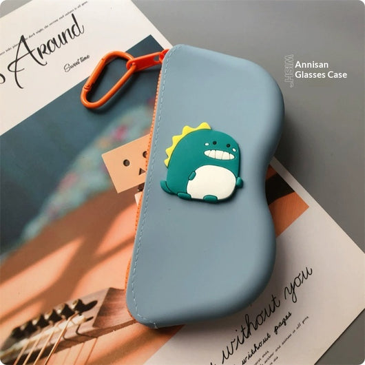 Organizador Colgante Impermeable de Silicona con Espejo para Niñas - Image 3