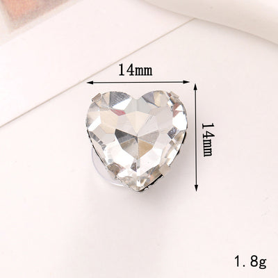 Adornos de Cristal Brillante para Zapatos - Accesorios DIY Estilo Clásico con Flor de Perla - Image 44
