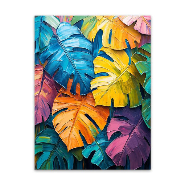 Cuadro Decorativo Pintura al Óleo Artesanal - Tortuga Dopamina con Bambú Verde - Image 3