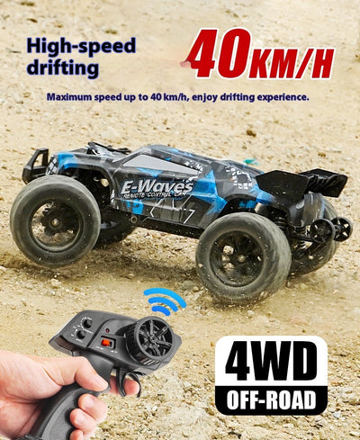 Auto Control Remoto 4x4 Todoterreno de Alta Velocidad con Ruedas Grandes - Image 24