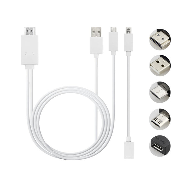 Cable Adaptador de Video para Móvil con Sincronización de Pantalla - Image 6