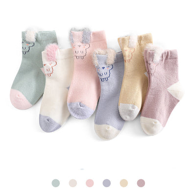 Calcetines de Algodón para Bebé con Diseños de Animales Tiernos - Image 15