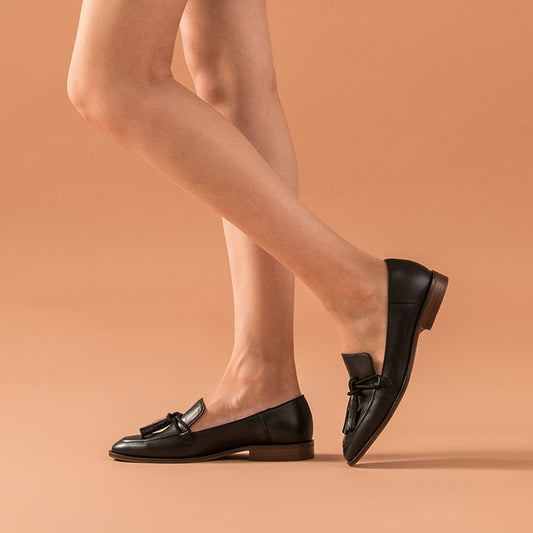 Zapatos de Cuero con Tacón Británico Clásico - Image 2