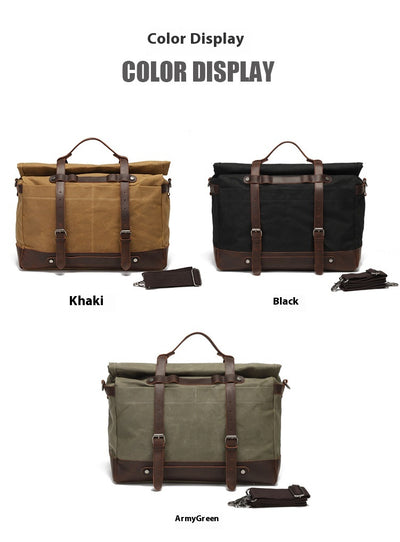 Bolsa Bandolera de Lona Unisex - Estilo Casual y Versátil - Image 27