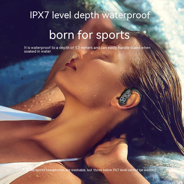 Auriculares Deportivos Inalámbricos con Cancelación de Ruido y Resistencia IPX7