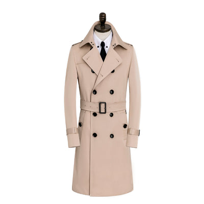 Abrigo Impermeable Slim Fit para Hombre - Cortavientos Otoño Invierno - Image 11
