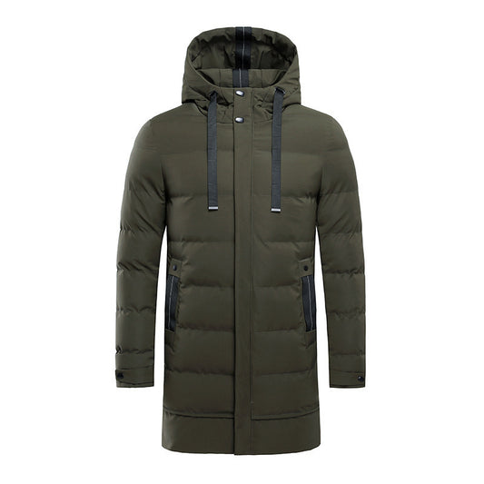 Chamarra de Invierno para Hombre Acolchada con Capucha - Image 2
