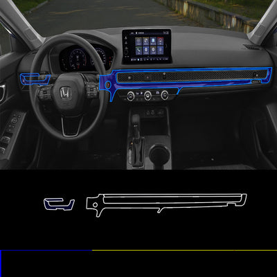 Protector de Pantalla Templado para Honda Civic 11ª Generación con Navegación - Image 23