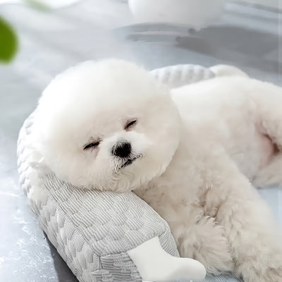 Cama Refrescante para Mascotas con Diseño Monstruo Adorable - Cojín Transpirable Antideslizante - Image 5