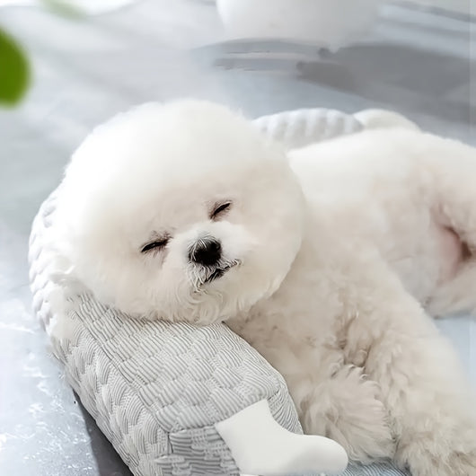 Cama Refrescante para Mascotas con Diseño Monstruo Adorable - Cojín Transpirable Antideslizante - Image 5
