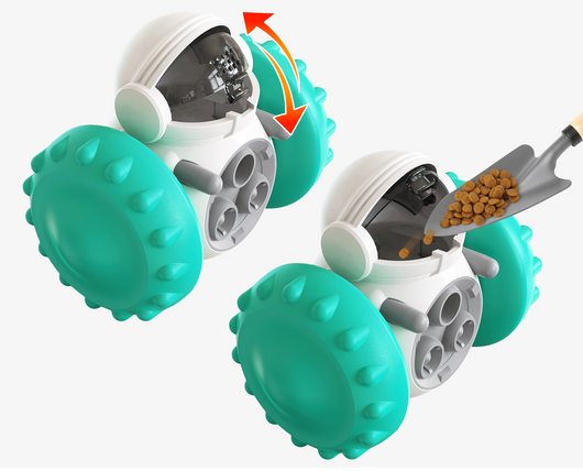 Juguete Interactivo para Perros y Gatos - Auto Dispensador de Alimento Lento - Image 34