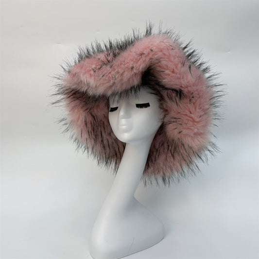 Gorro de Piel de Mapache Versátil y Elegante
