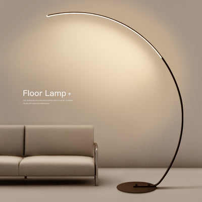 Lámpara de Piso Minimalista Moderna - Negro y Blanco - Image 4