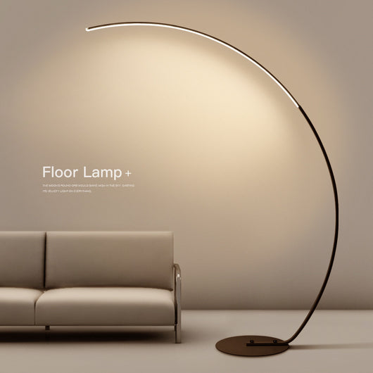 Lámpara de Piso Minimalista Moderna - Negro y Blanco - Image 4