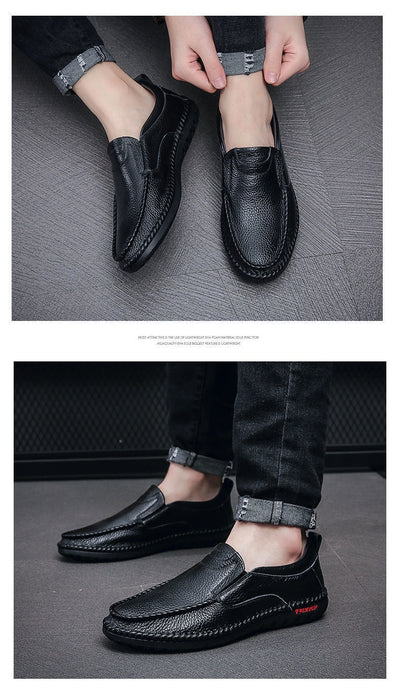 Zapatos Casuales de Cuero para Hombre sin Cordones - Image 16