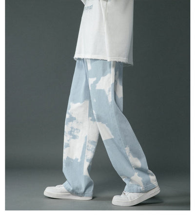 Pantalones Vaqueros Tie Dye Rectos para Niños - Image 15