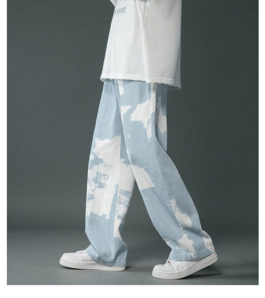 Pantalones Vaqueros Tie Dye Rectos para Niños - Image 15