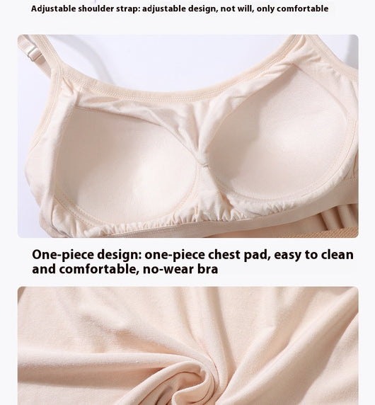 Chaleco Modal Ajustable para Mujer - Top Tubo Interior sin Sostén - Image 16