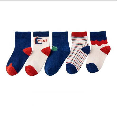 Cinco Pares de Calcetines para Bebés y Niños de Todas las Tallas