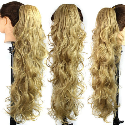 Extensión de Cabello Ondulado con Pinza - Coleta Postiza Fibra Sintética Premium - Image 16