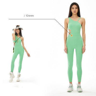 Traje de Yoga Espalda Descubierta Ajustado y Transpirable - Image 2