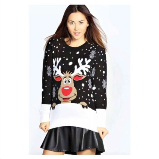 Suéter Pullover Talla Grande con Diseño Jacquard - Image 11