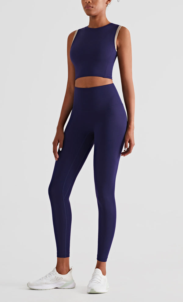 Leggins Cintura Alta Sin Costuras Efecto Durazno Antideslizantes