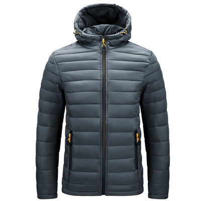 Abrigo Ligero con Capucha para Hombre - Image 14