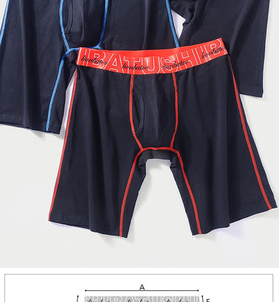 Bóxers Largos de Algodón para Hombre con Protección Anti-fricción - Image 17