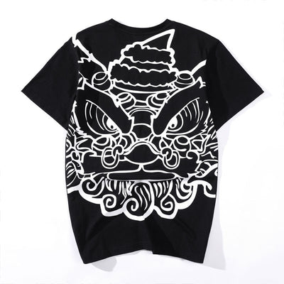 Camiseta de Manga Corta Industrial Bordada para Hombre - Image 9