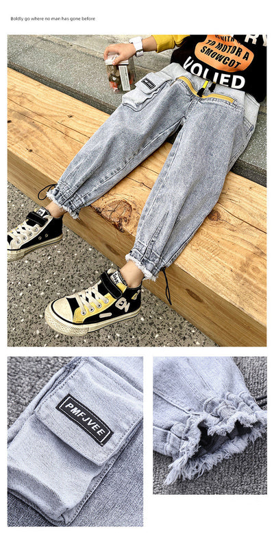 Pantalones Casuales para Niños - Jeans Versátiles Primavera y Otoño - Image 11