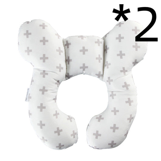 Almohada de Viaje Protectora para Bebé - Soporte en Forma de U para Auto - Image 35