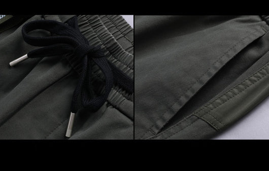 Pantalones Casuales Urbanos con Múltiples Bolsillos para Hombre - Image 12