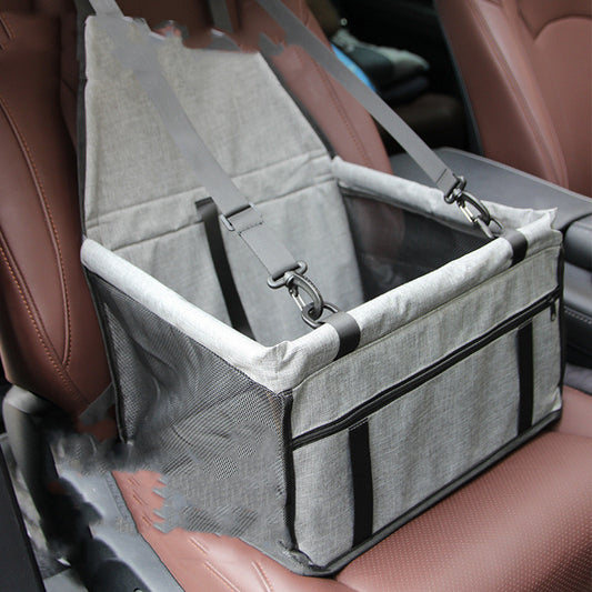 Asiento Protector para Mascotas en Auto con Bolsa de Almacenamiento
