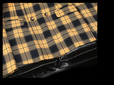 Blazer Slim Fit Cuadros para Hombre - Versátil para Negocios - Image 13