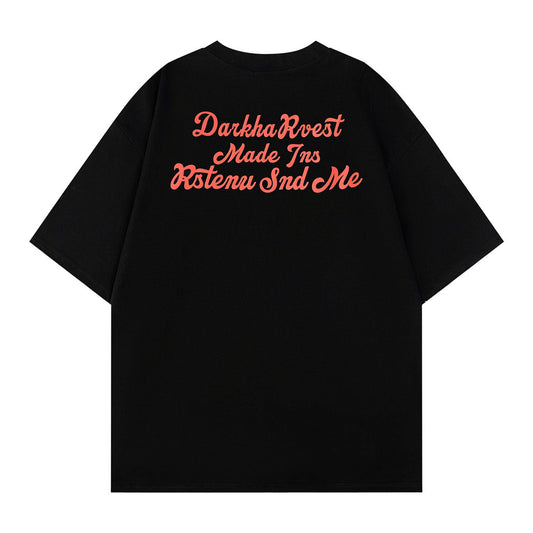 Playera Hombre Estampado Corazón con Letras - Image 2