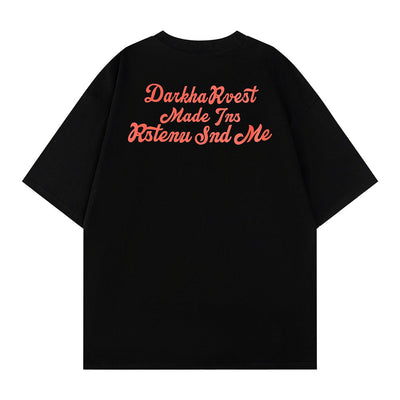 Playera Hombre Estampado Corazón con Letras - Image 2