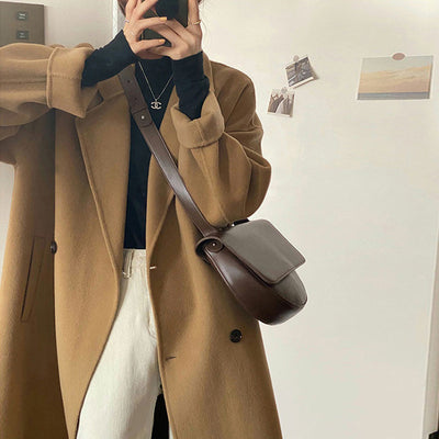 Abrigo de Lana Doble Botonadura Elegante para Otoño e Invierno - Image 7